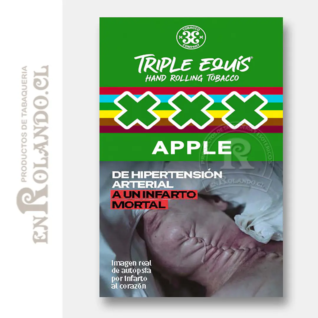 Tabaco Triple Equis XXX Apple ($3.990 x Mayor) 1