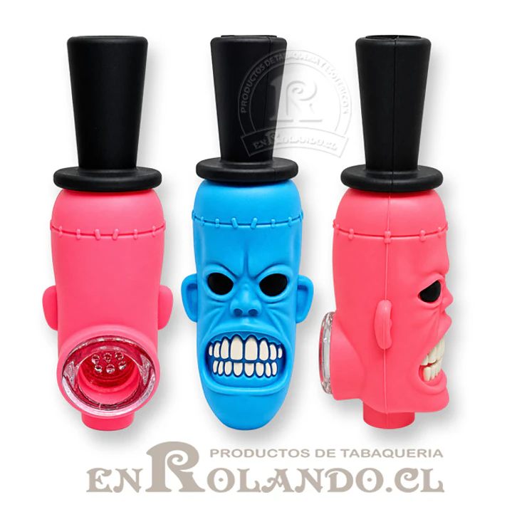 Pipa Silicona Monstruo Color ($2.990 x Mayor) 1