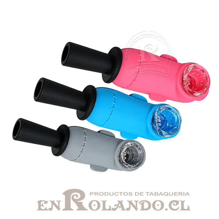 Pipa Silicona Monstruo Color ($2.990 x Mayor) 2