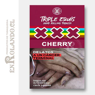Tabaco Triple Equis XXX Cherry ($3.990 x Mayor)