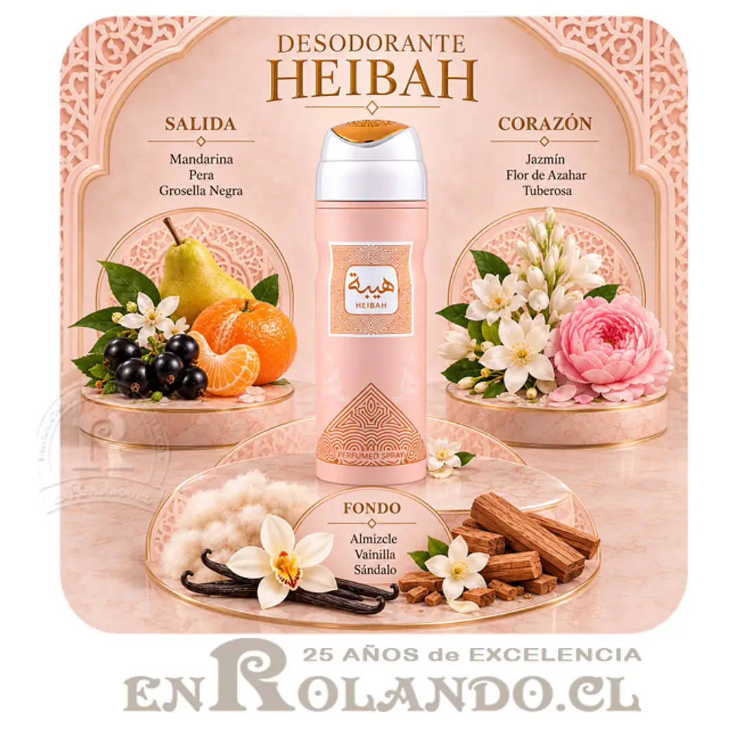 Ard Al Zaafaran Heibah Desodorante 200 ml ($3.490 x Mayor)  2