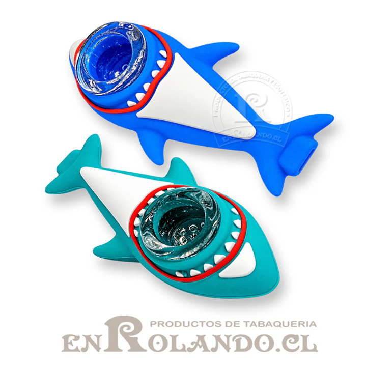 Pipa Silicona Tiburón ($2.990 x Mayor) 3