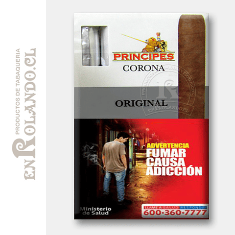 Cigarros Principes Corona Original ($8.990 x Mayor)