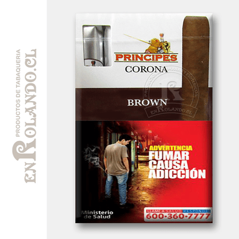 Cigarros Principes Corona Brown ($11.990 x Mayor)