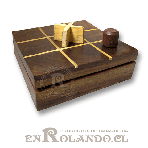 Caja Madera Juego Gato ($3.990 x Mayor)