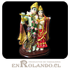 Figura de dioses Krishna y Radha ($7.990 x Mayor)