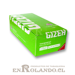 Papelillos Gizeh Verde (Super Fine) # 1 - Display