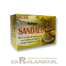 Jabón con Aroma Sri Sai "Sandalo" ($790 x Mayor)