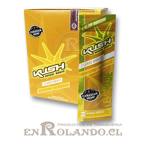 Kush Wraps Limonada ($﻿600 x Mayor) 