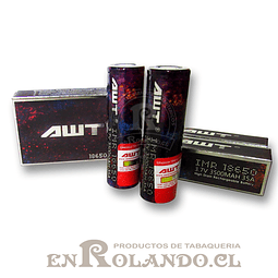 Baterías Recargables AWT - Mod 18650 - (Set de 2)