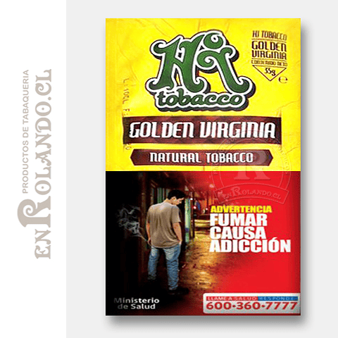 Tabaco Hi Golden Virginia Natural ($5.100 x Mayor)