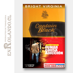 Tabaco Captain Black Bright Virginia 50 Grm. ($8.990 x Mayor)