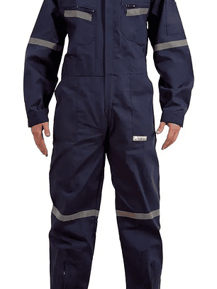 Overol Canvas Alaska Azul Con Cinta