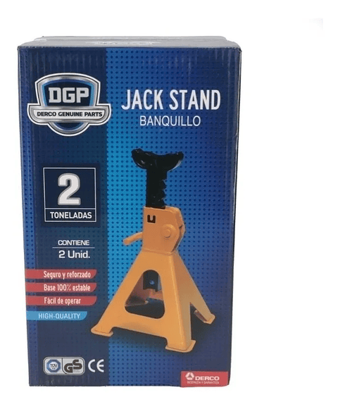 Banquillo 2 Toneladas (set De 2) Dgp