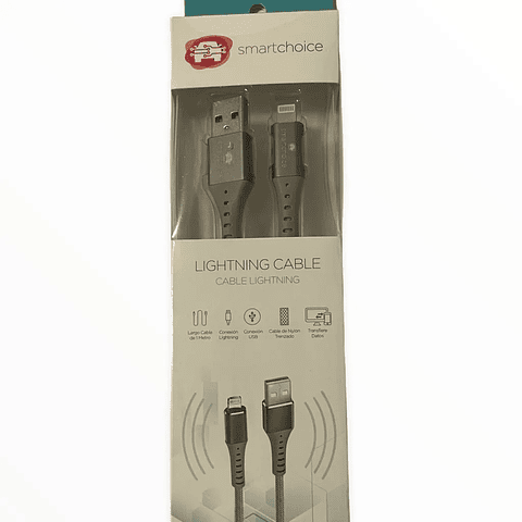 Cable Datos Para iPhone Smart Choice 1mt