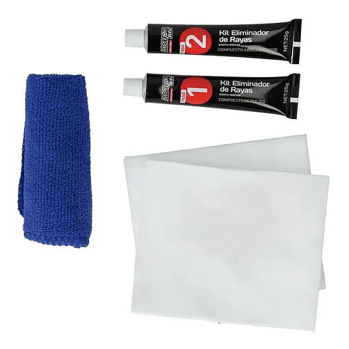 Kit Eliminador Rayones De Auto Superficiales Motorlife 1