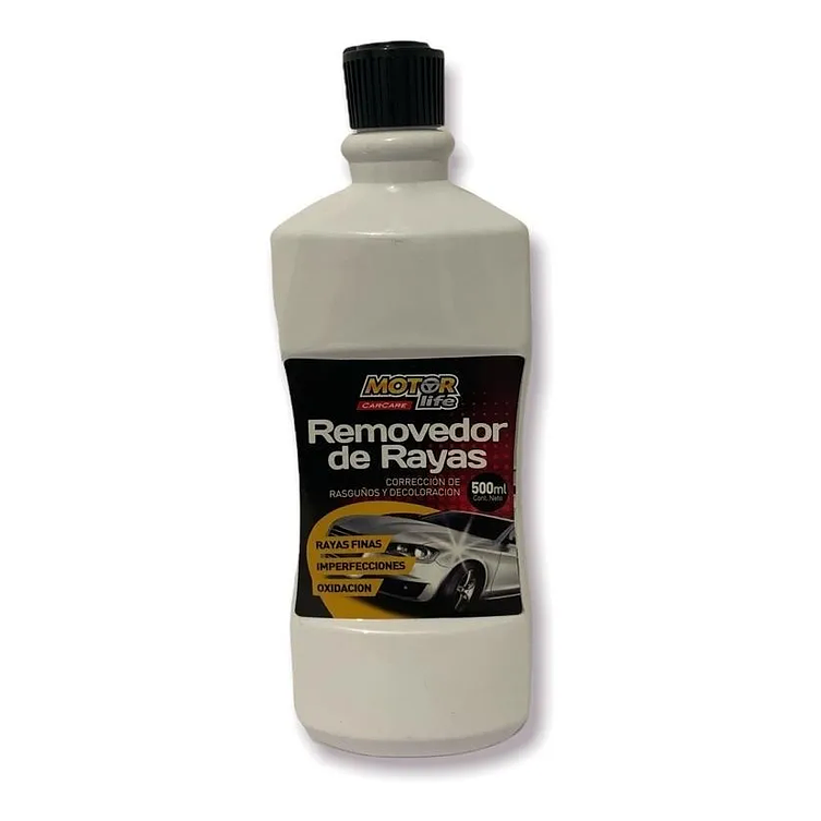 Removedor De Rayas 500ml Motor Life Rayones Finos Oxidacion 1