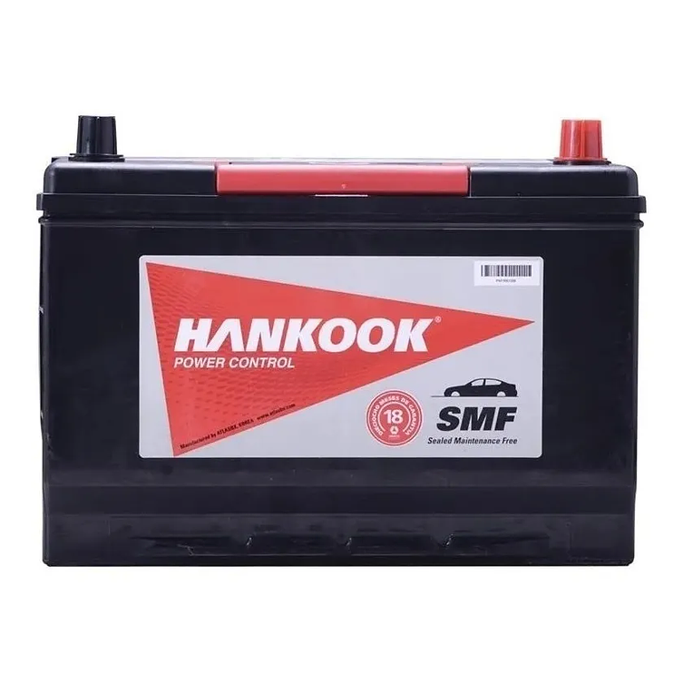 Batería Hankook 75ah Amp 660 Cca Positivo Rh 1