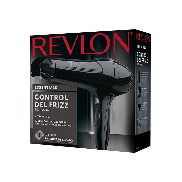 Secador Revlon Control Del Frizz Essentials 2000w 1