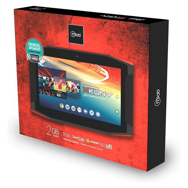 Tablet Gamer Fatality 7 Quadcore 16 Gb Wifi + 3g Microlab