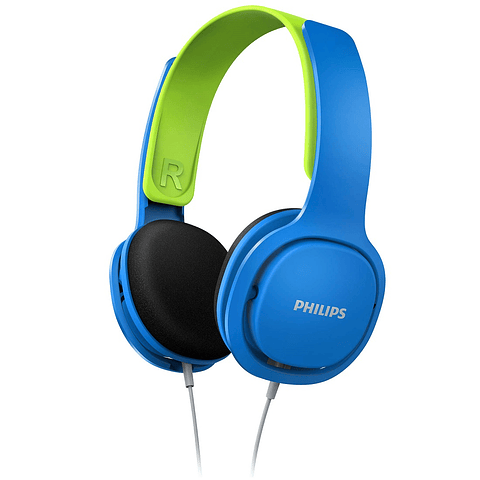 Audífonos Philips Para Niños Kids Headband Blue