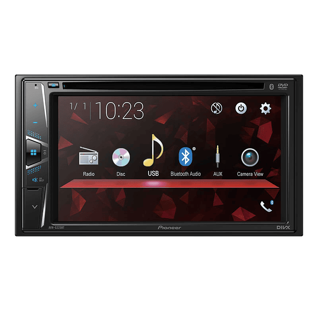 Radio Pioneer Avhg225bt Dvd Bluetooth Usb Control Remoto