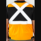 Chaleco Geólogo Minero Naranjo 360 Alta Visibilidad - Miniatura 3