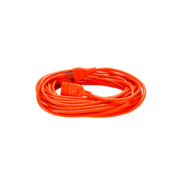 Cable Alargador 20 Metros Philco Naranjo Certificado 3