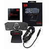 Camara Webcam Gamer Redragon Hitman Gw800, Full Hd