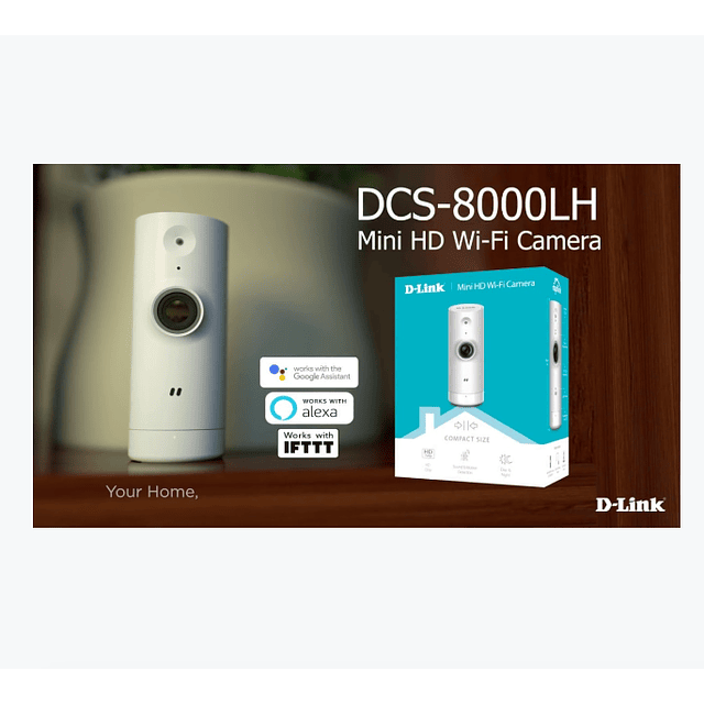 Camara De Seguridad D-link Hd Wifi Dcs-8000lh