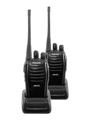 Radio Walkie-talkies Philco Radiotransmisor Portatil 16 Kms MD216