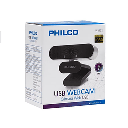 Webcam Cámara Web Philco W1152 Full Hd 1080p Usb