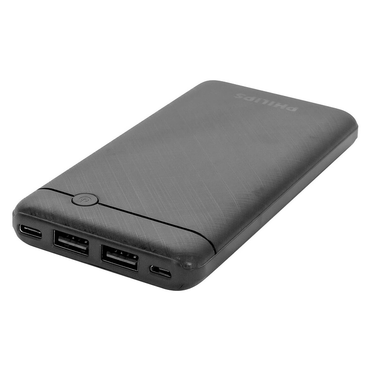 Bateria Portatil Powerbank 10.000 Philips Dlp1710cb Negro 1