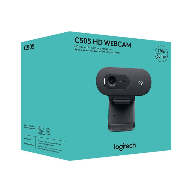 Camara Webcam C505 Hd Logitech 1367
