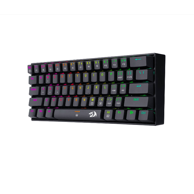 Teclado Gamer Redragon K630rgb Dragonborn Sw Red