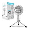 Micrófono Gamer Profesional Blue Snowball Ice White