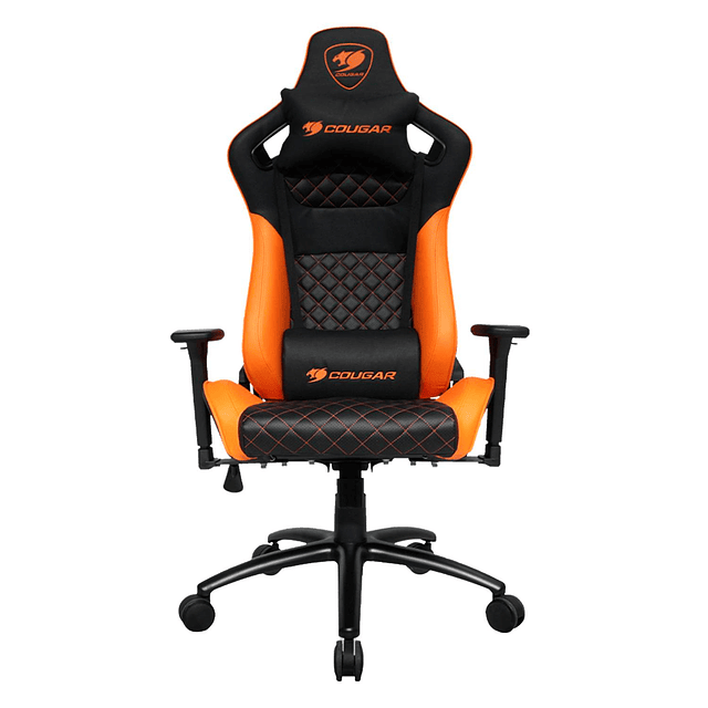 Silla Gamer Cougar Explorer S Black/Orange Ergonómica