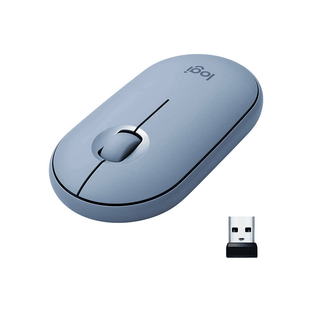 Mouse Logitech Pebble M350 Azul Wireless