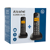 Telefono Inalambrico Alcatel E355 Negro X 2 Unidades