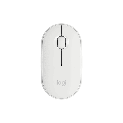 Mouse Logitech M350 Pebble 2 Inalambrico White