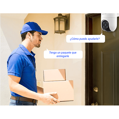 Camara Seguridad Ezviz Ptz H8c 1080p Fullhd 360º Ip67 4