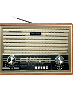 Radio Retro Parlante Bluetooth Grund 1940´s Mlab - 8733