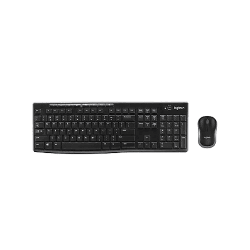 Combo Teclado Mouse Logitech Inalámbrico Mk270 Español 1