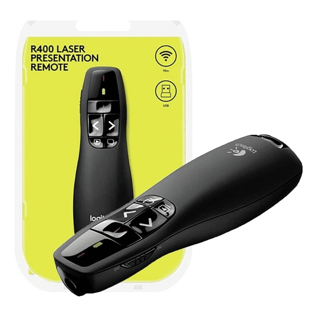 Presentador Puntero Inalambrico Logitech R400