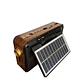 Radio Retro Am Fm Vintage Bluetooth / Usb / Solar / Provenze - Miniatura 3