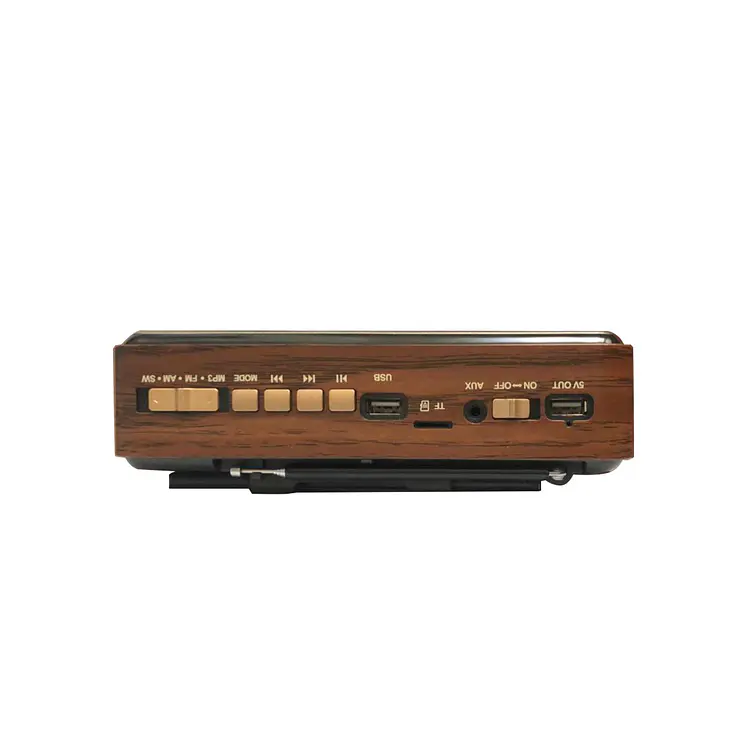 Radio Retro Am Fm Vintage Bluetooth / Usb / Solar / Provenze 4