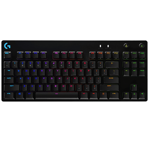 Teclado Logitech G Pro X Mecánico Rgb Negro