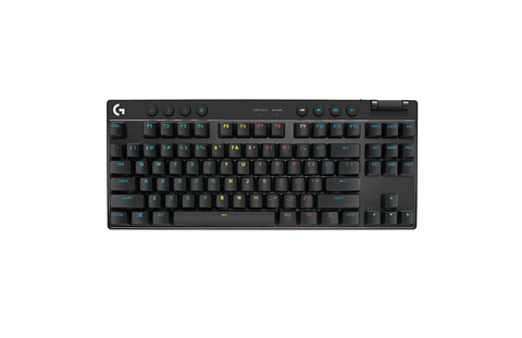 Teclado Mecánico Inalámbrico Logitech Pro X TKL Black 012127