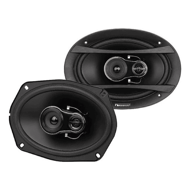 Parlantes Nakamichi Nse6918 6x9 260w Max 40w Rms 3 Vias