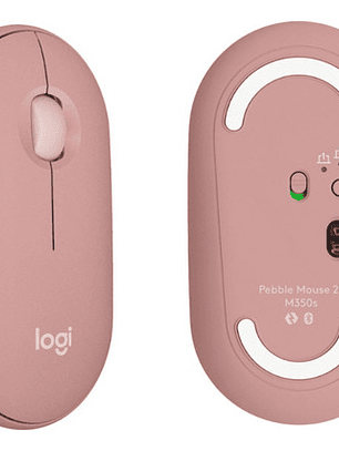 Mouse Inalambrico Logitech  Pebble 2 M350s Rosa